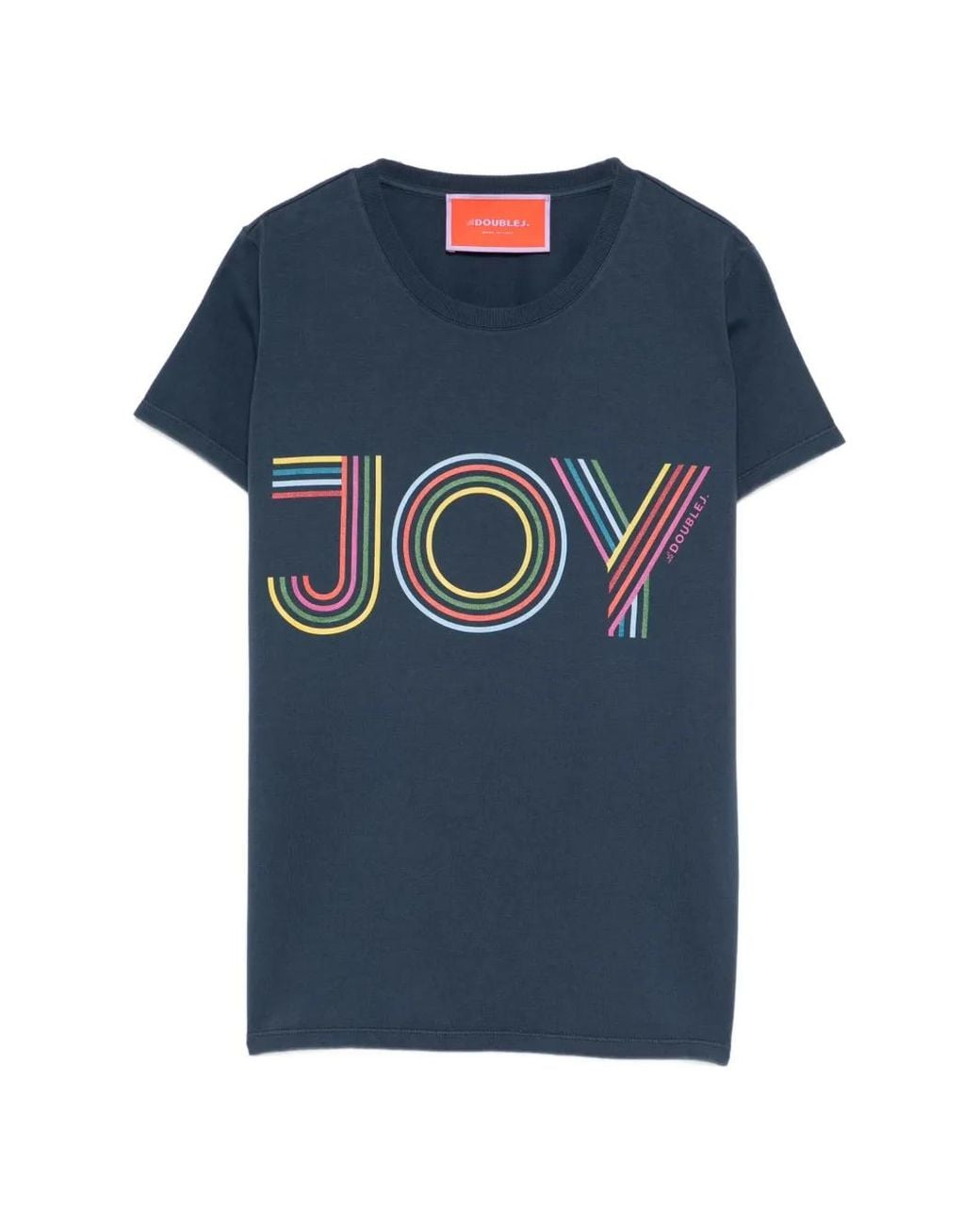 LaDoubleJ Blue Cotton T-Shirt