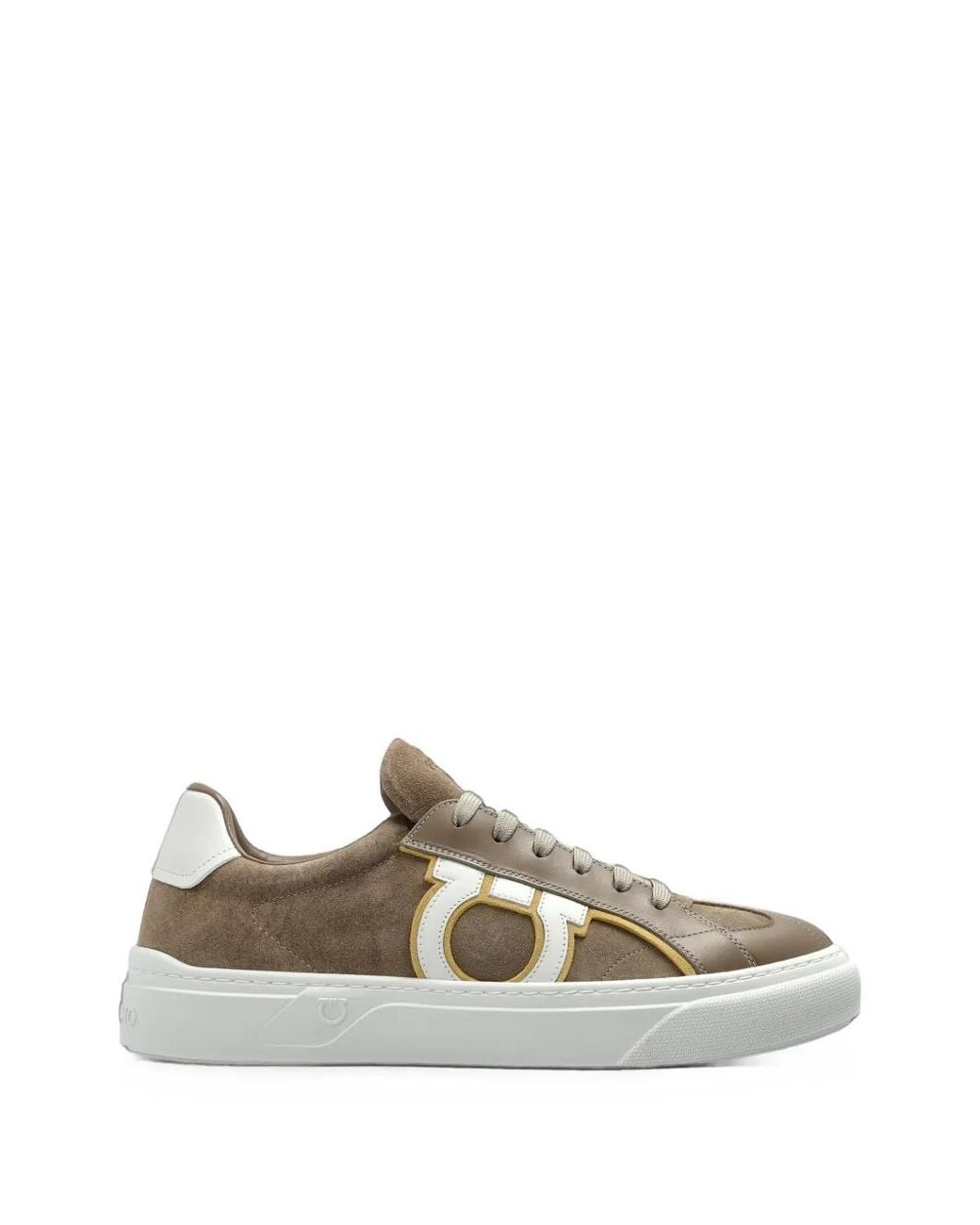 Ferragamo Brown Thor 3 Sneakers for men