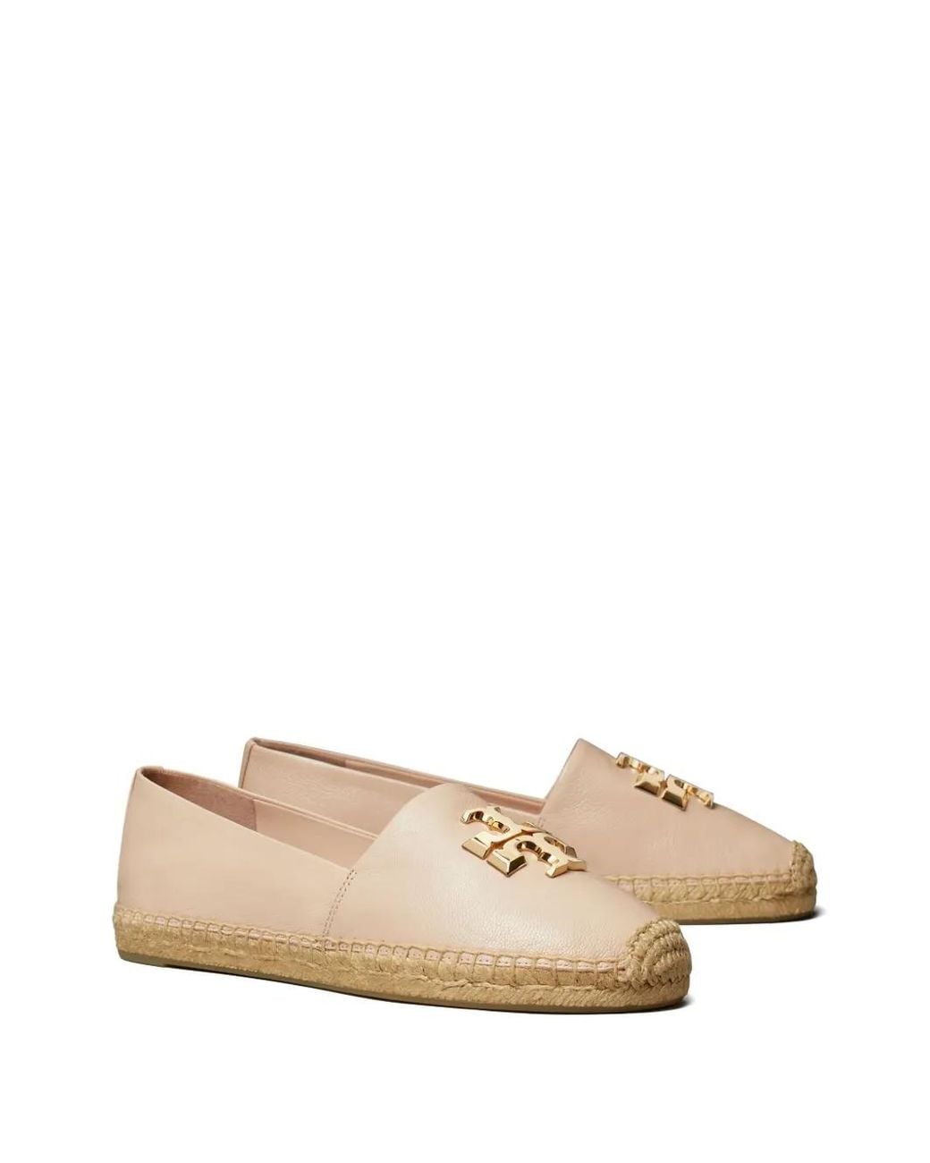 Tory Burch Natural Eleanor Espadrilles