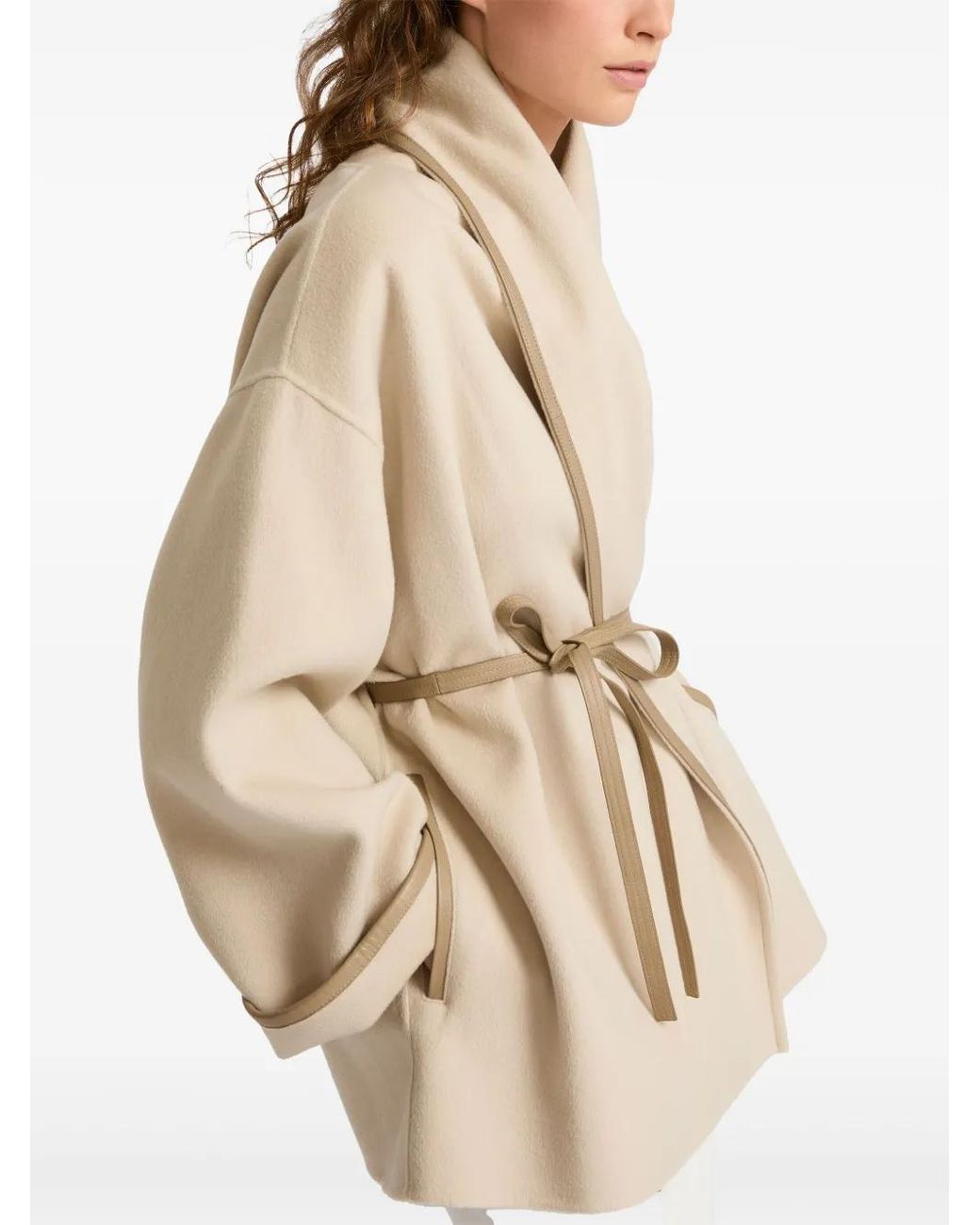 Yves Salomon Natural Double-Sided Jacket
