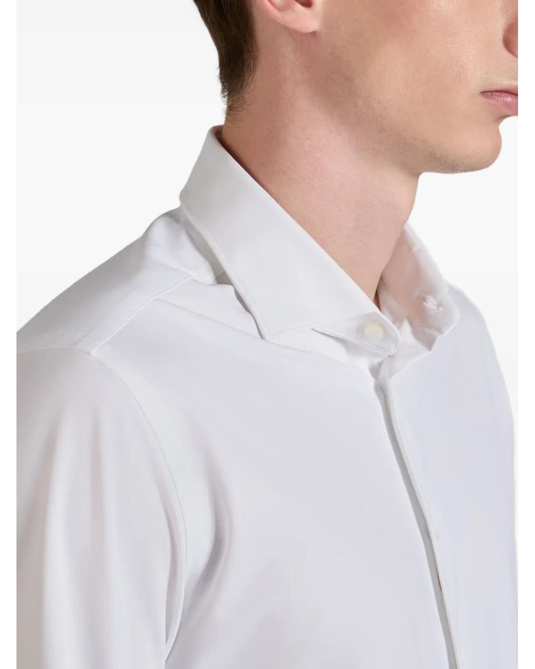 Slowear White Long-Sleeves Shirt for men