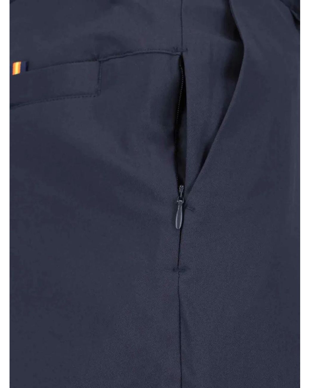 K-Way Blue Elia Chino Trousers for men