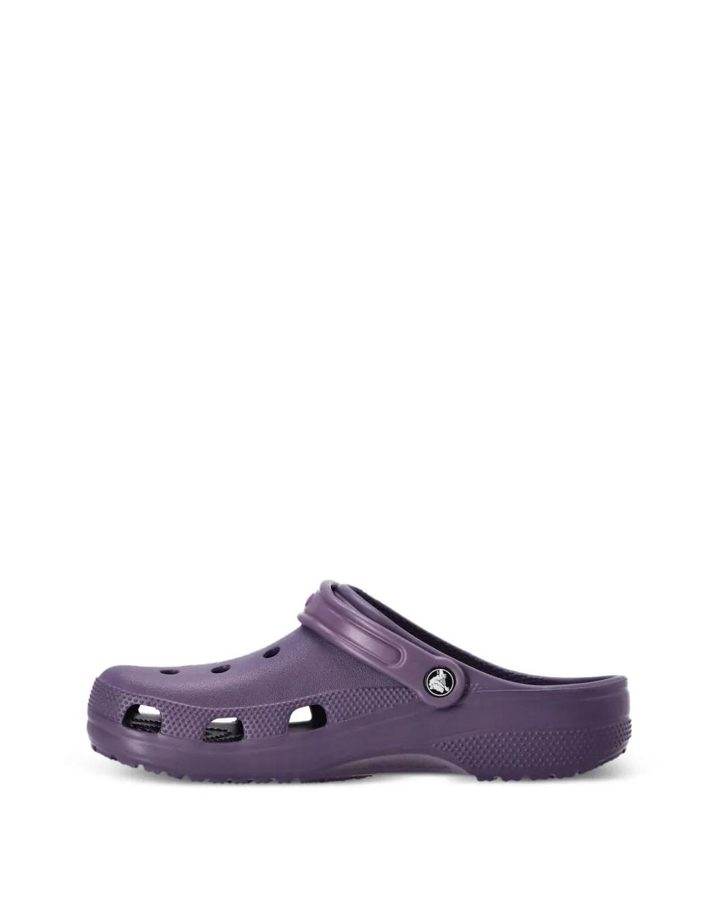 CROCSTM Purple Perforated-Detail Sandals for men