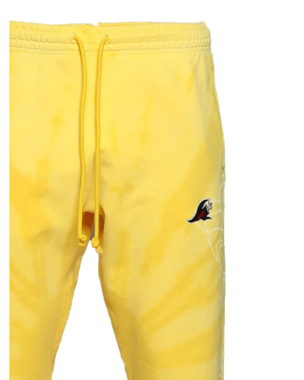 HELLSTAR Yellow Pantalon De Jogging À Lien De Resserrage for men