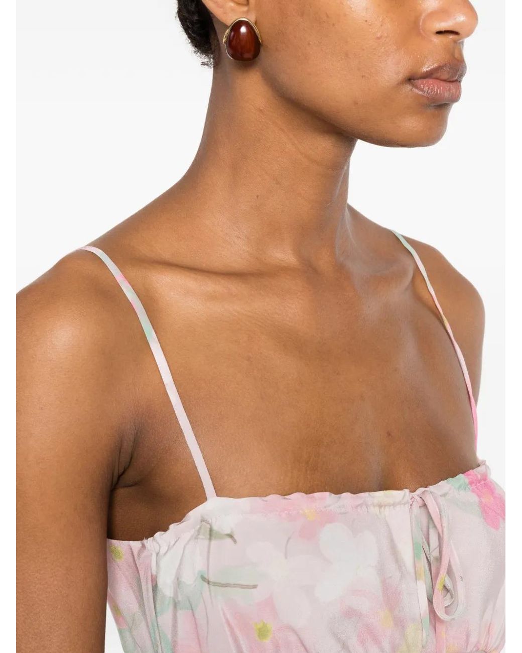 BERNADETTE Pink Slip Dress Riri
