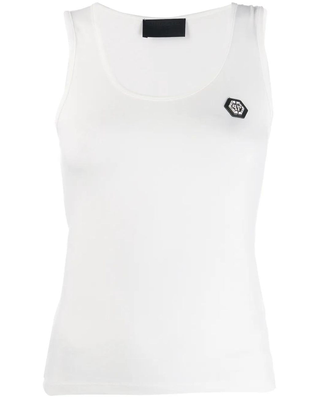 Philipp Plein White Original Tank Top