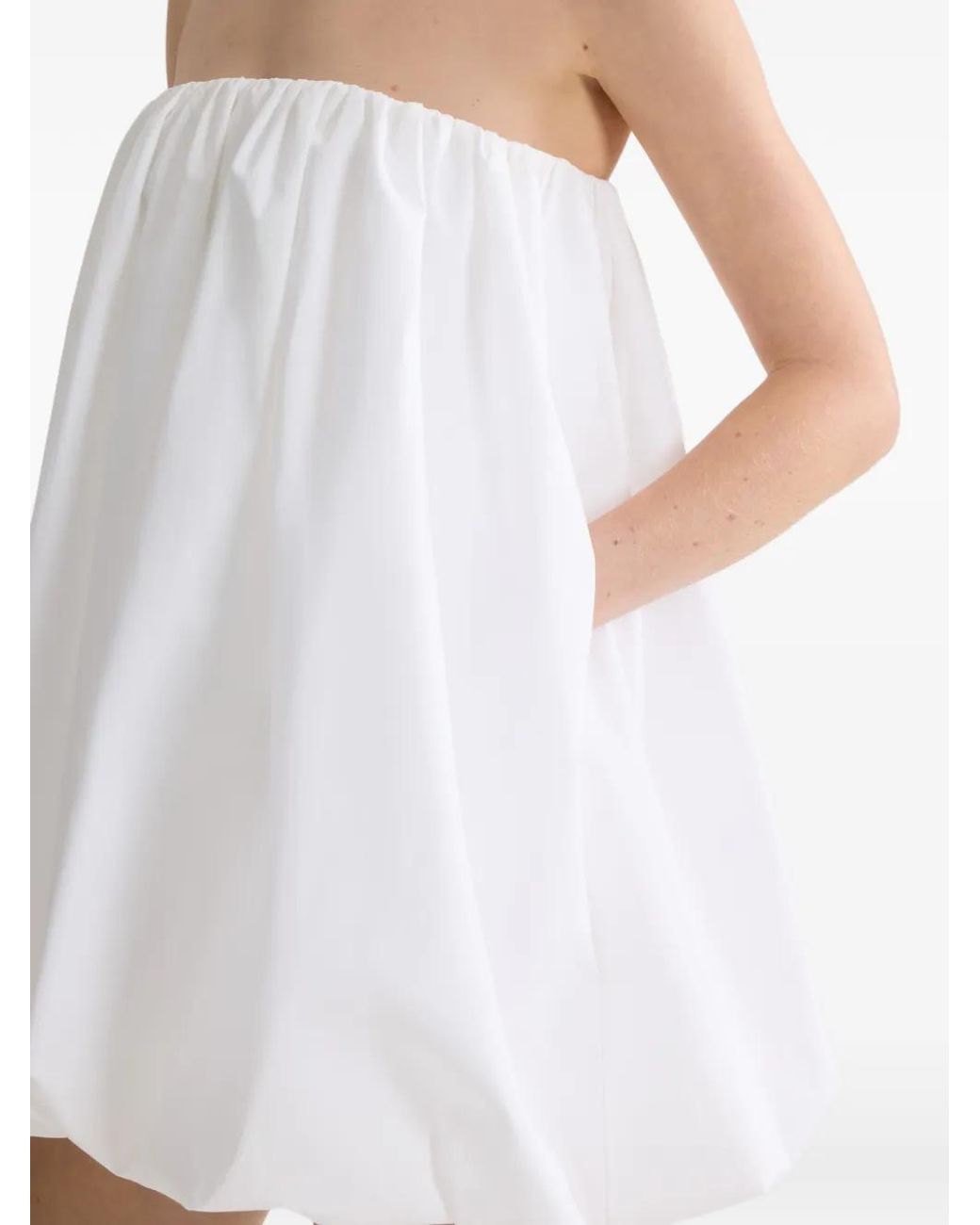 Patou White Cotton Dress