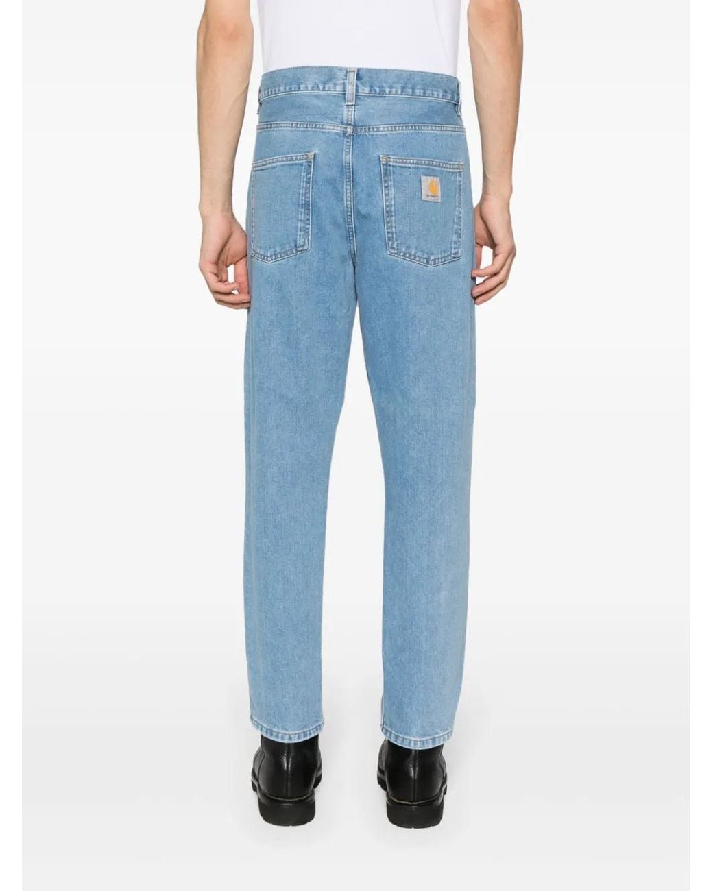 Carhartt Blue Newel Trousers for men