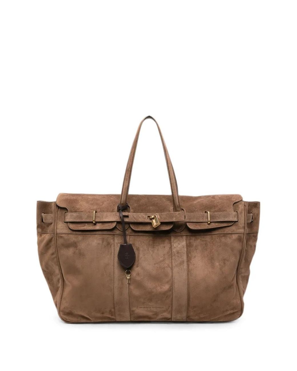 Brunello Cucinelli Brown Explorer Travel Bag