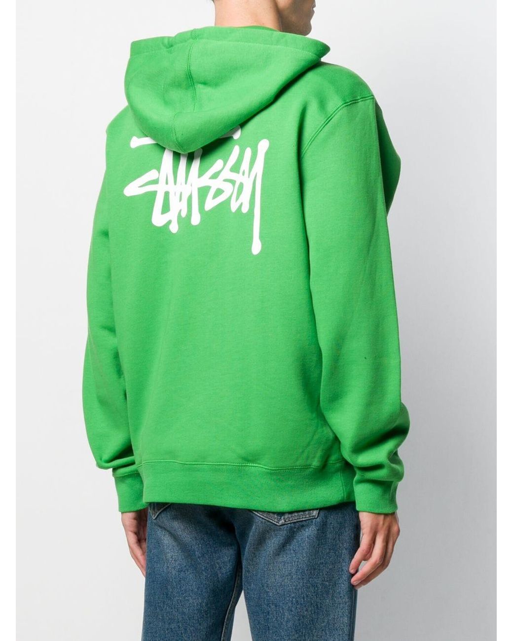Stussy sudadera verde hot sale