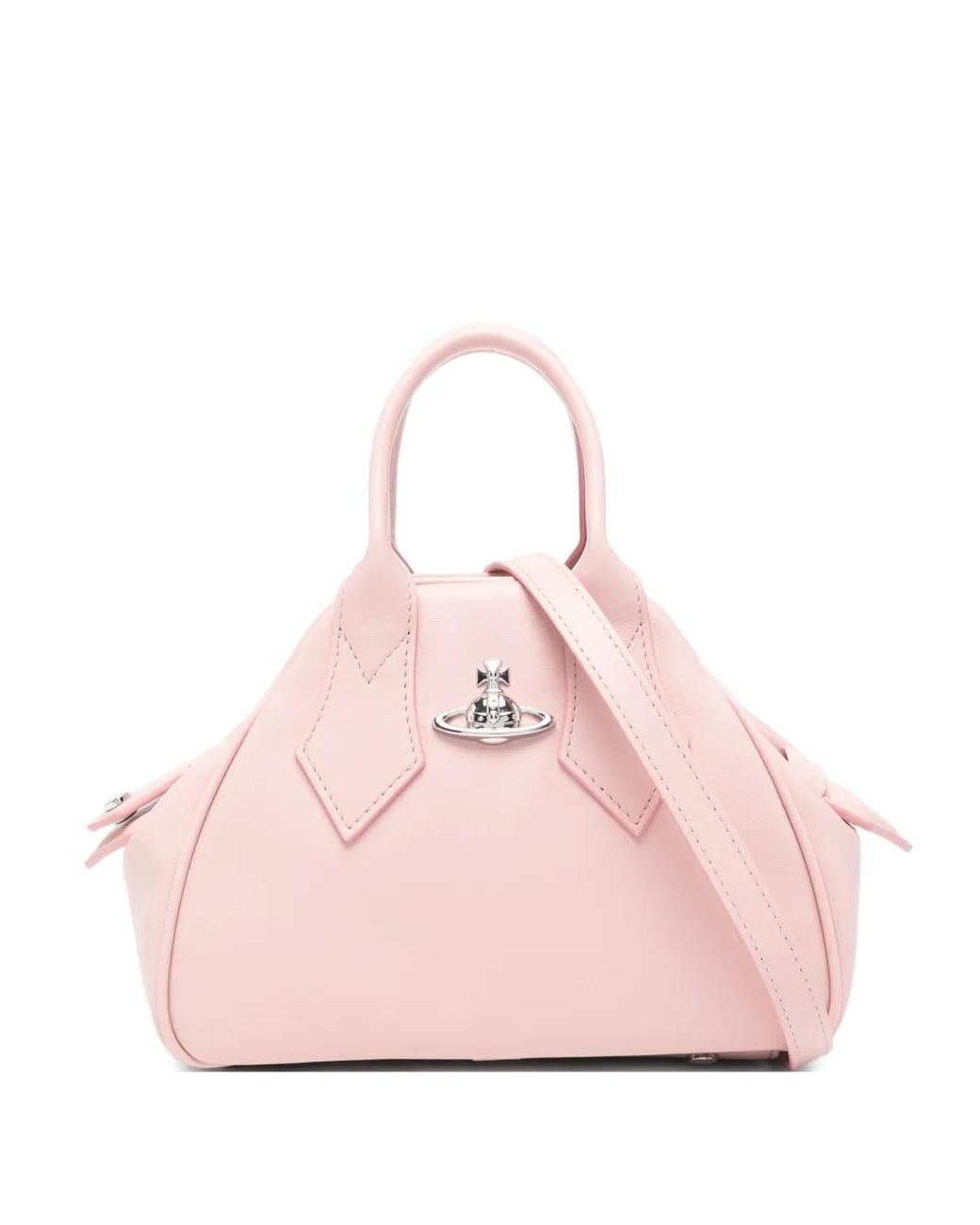 Vivienne Westwood Small Yasmine Orb Tote Bag in Pink | Lyst
