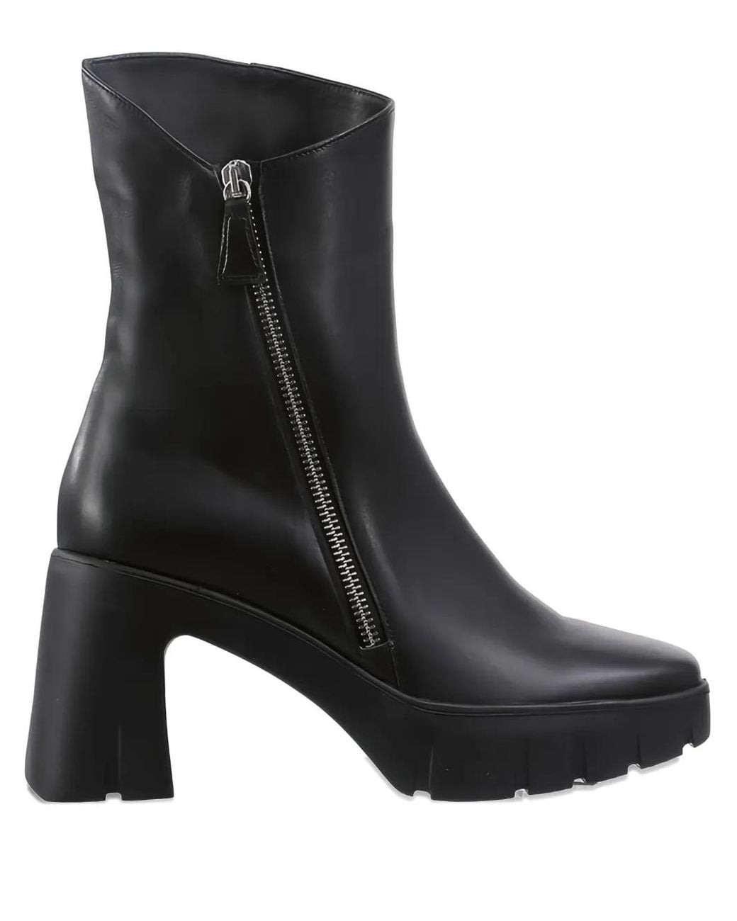 Högl Black Manon Chunky Heeled Ankle Boots