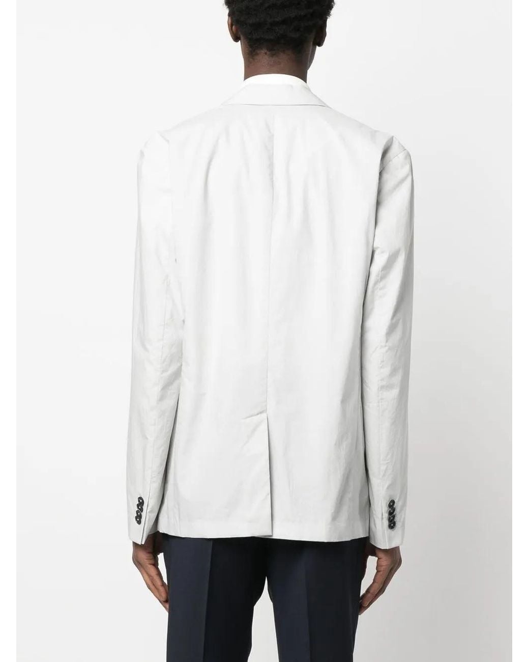 Orlebar Brown White Ullock Poplin Blazer for men