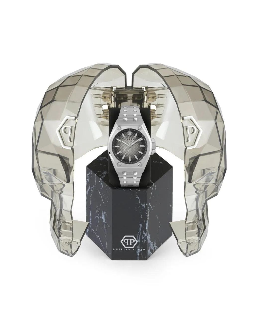 Philipp Plein Black Extreme Gent 43Mm for men