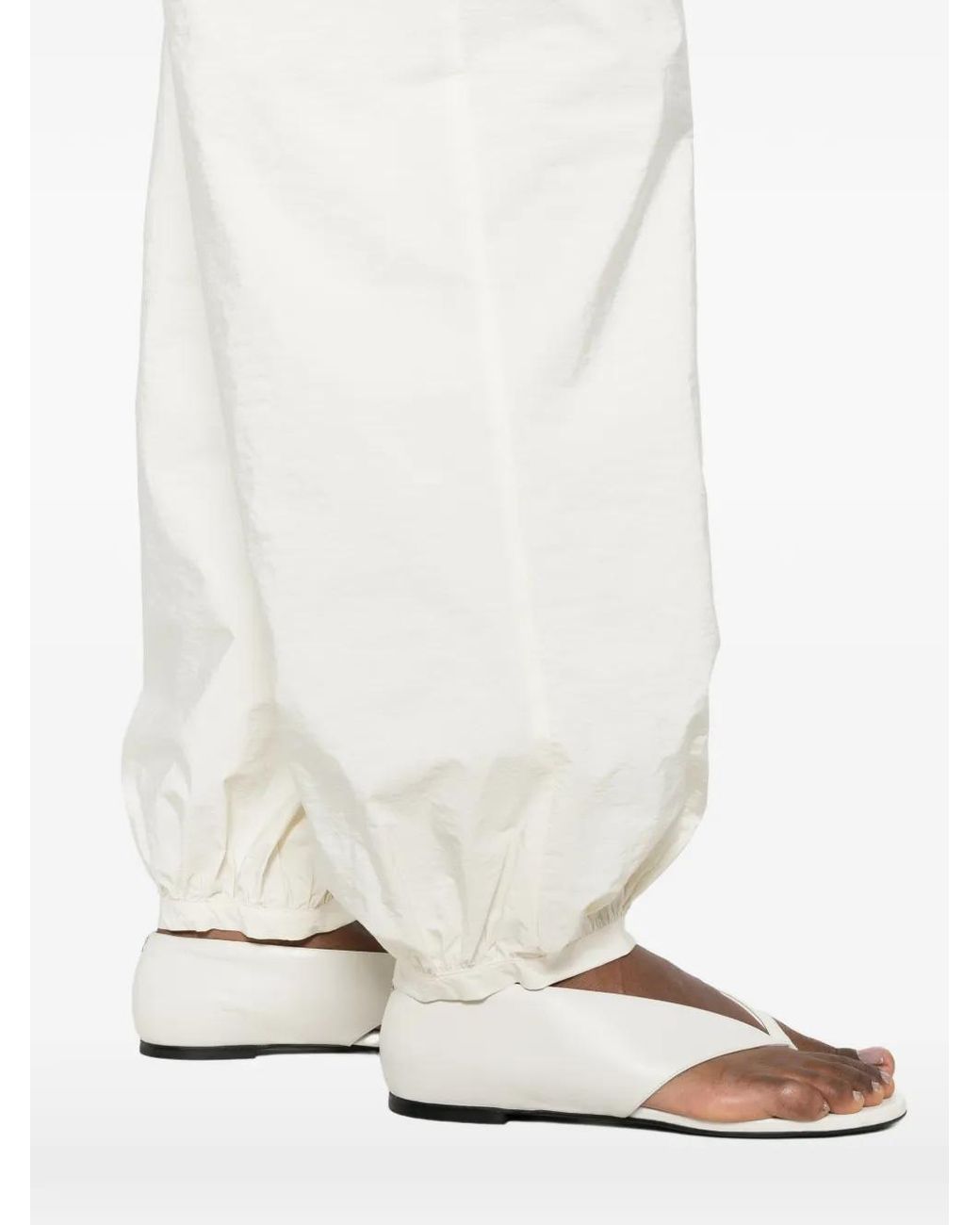 Paloma Wool White Boza Tapered Trousers