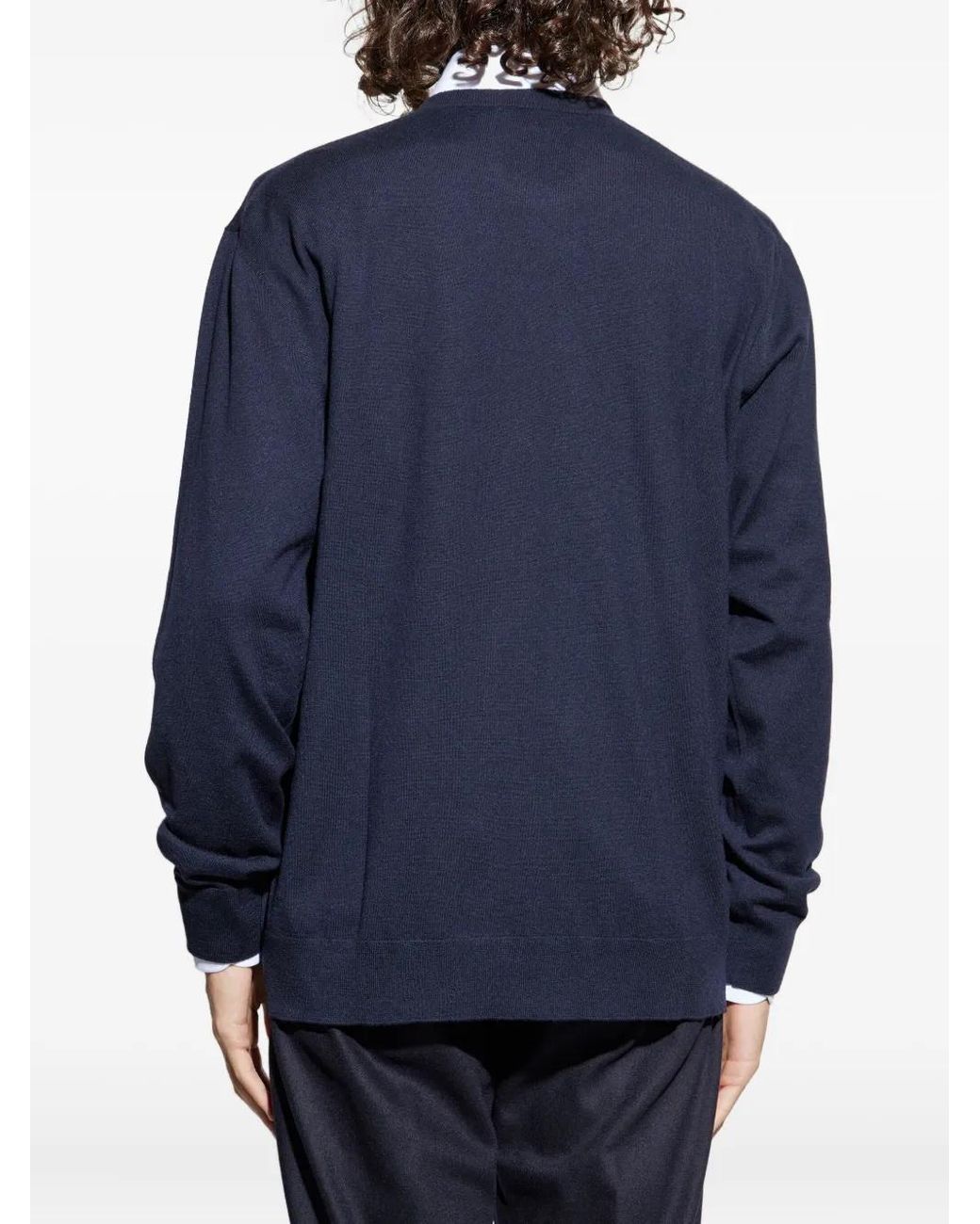 Pull À Col Rond Eleventy pour homme en coloris Blue