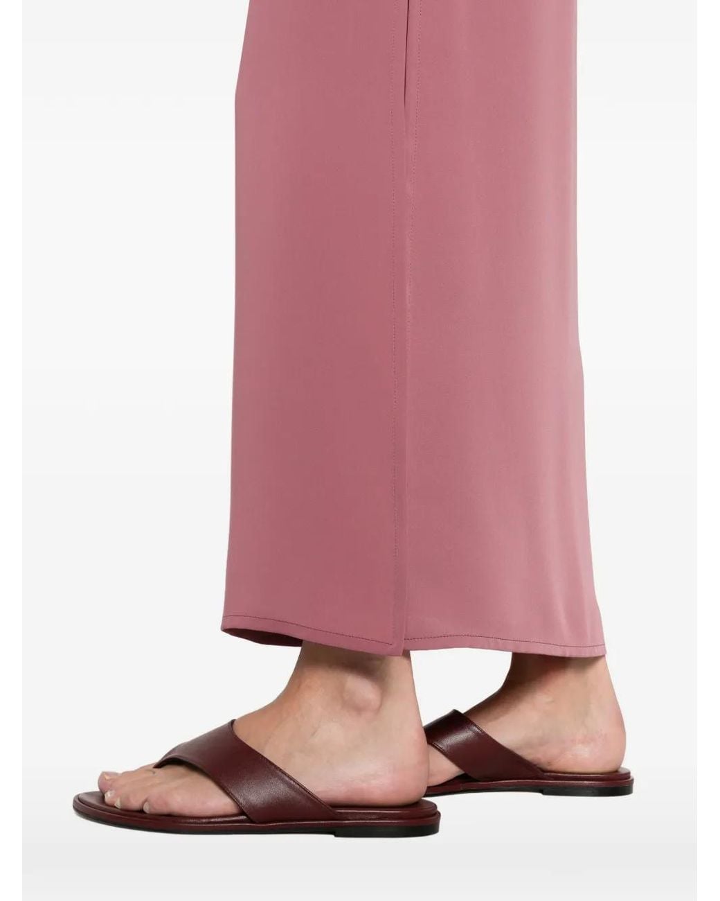 Herno Pink Drawstring Maxi Skirt