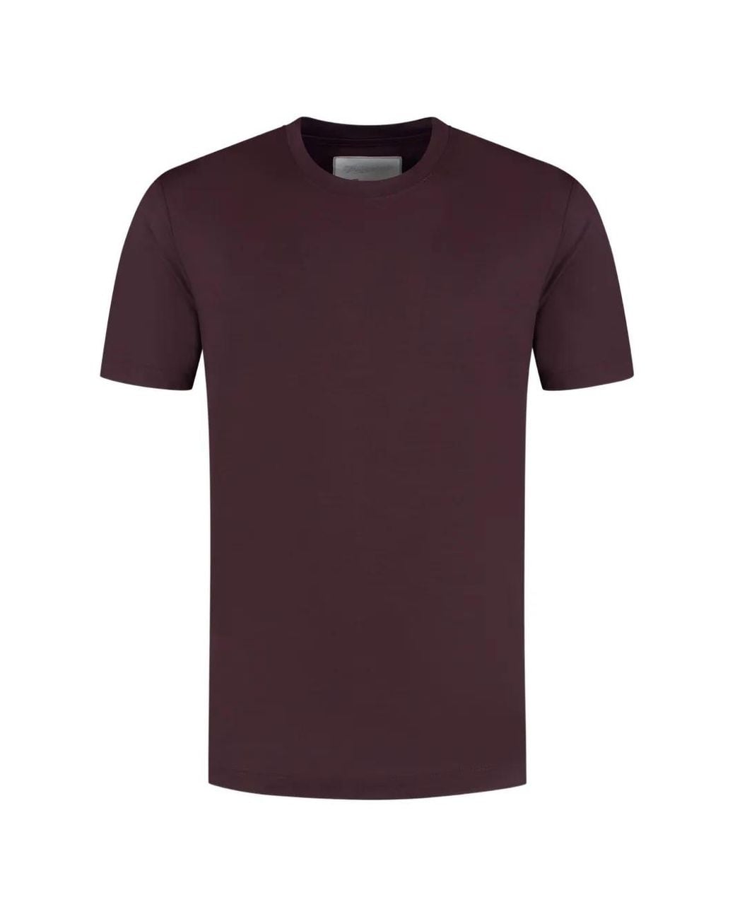 Marco Pescarolo Purple Crew-Neck T-Shirt for men