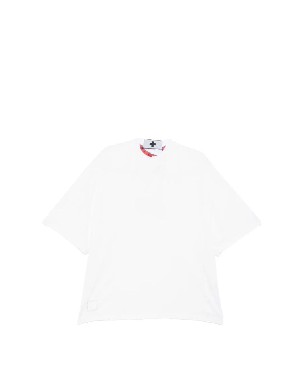 PROTOTYPES White Twisted T-Shirt for men