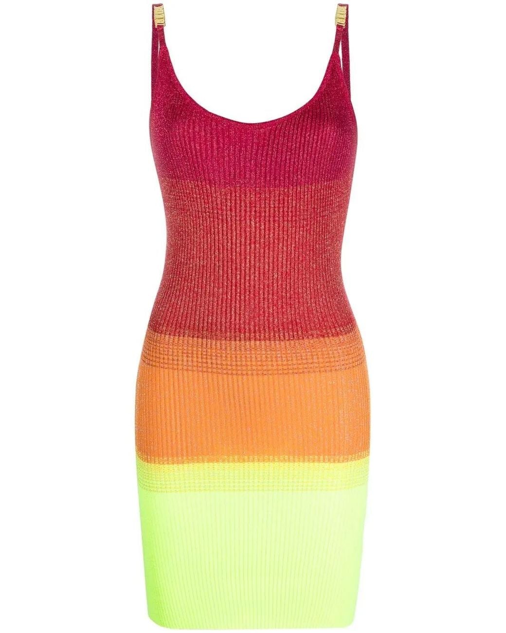 Gcds Red Sleeveless Dress