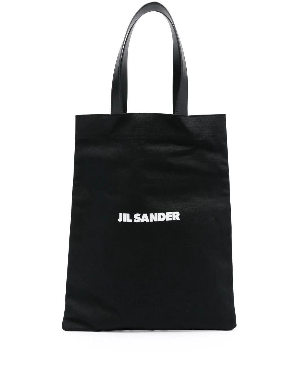 Jil Sander Black Large Book Tote