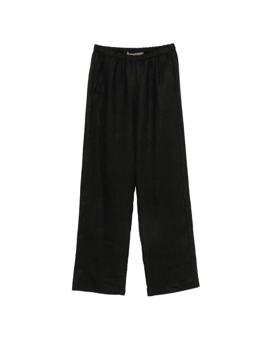 Enza Costa Black Pantalon Everywhere En Lin