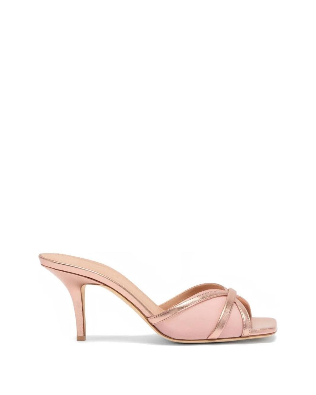 Malone Souliers Pink Perla Heeled Sandals
