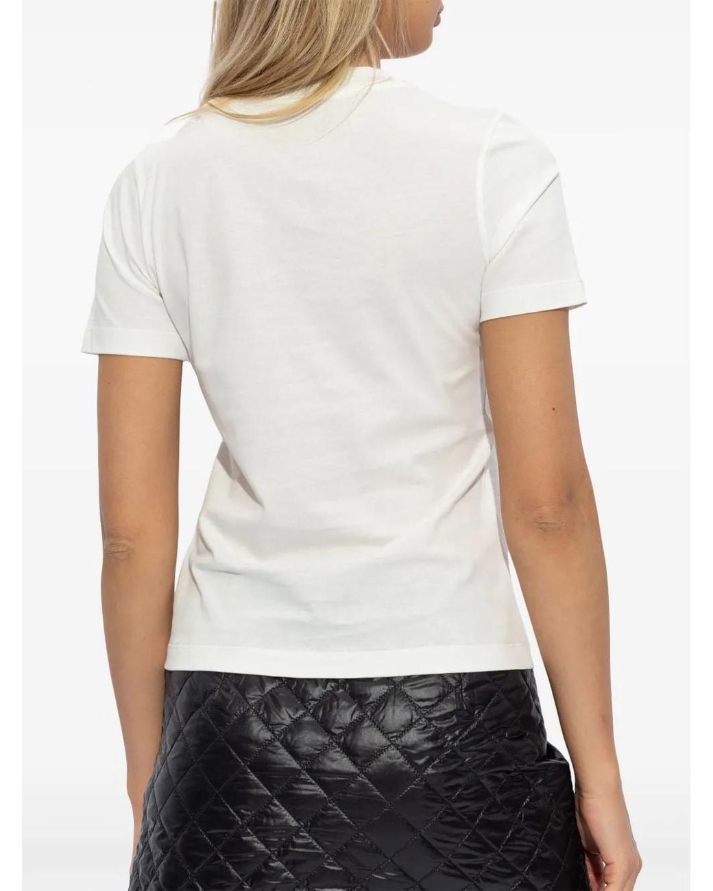 Moncler White T-Shirts