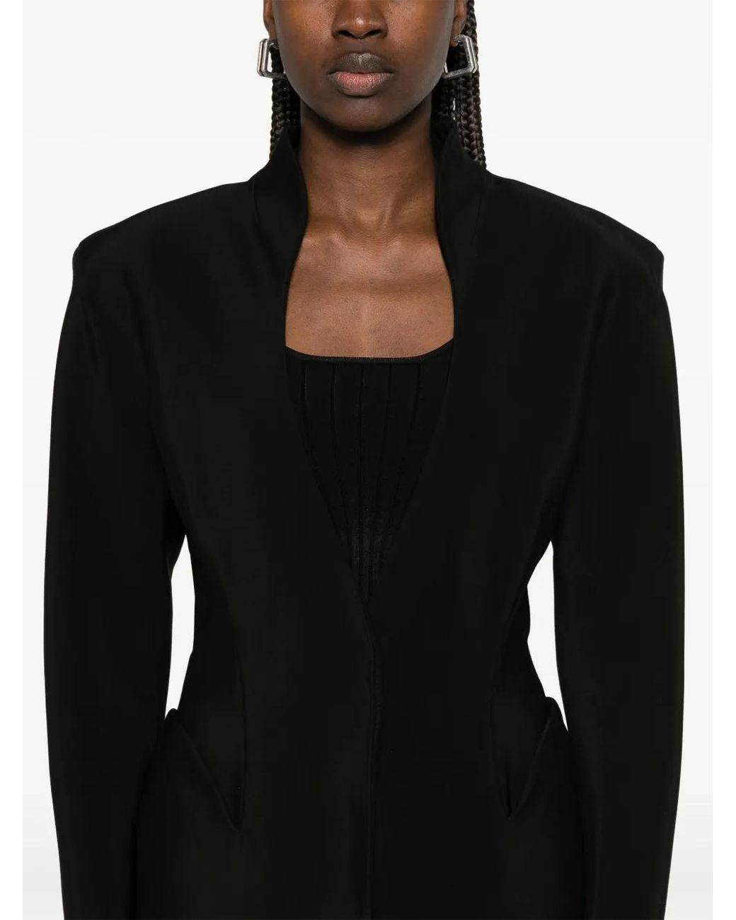 Mugler Black Jackets