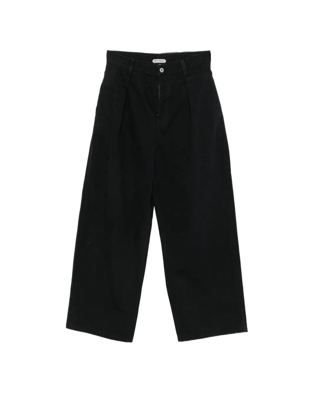 J.W. Anderson White Pleated-Detail Jeans for men