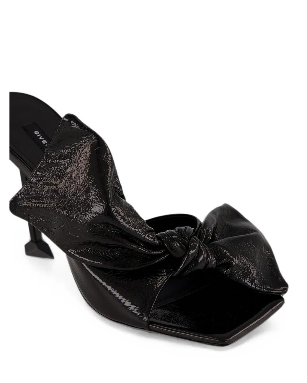 Givenchy Black Boudoir Knot Sandals