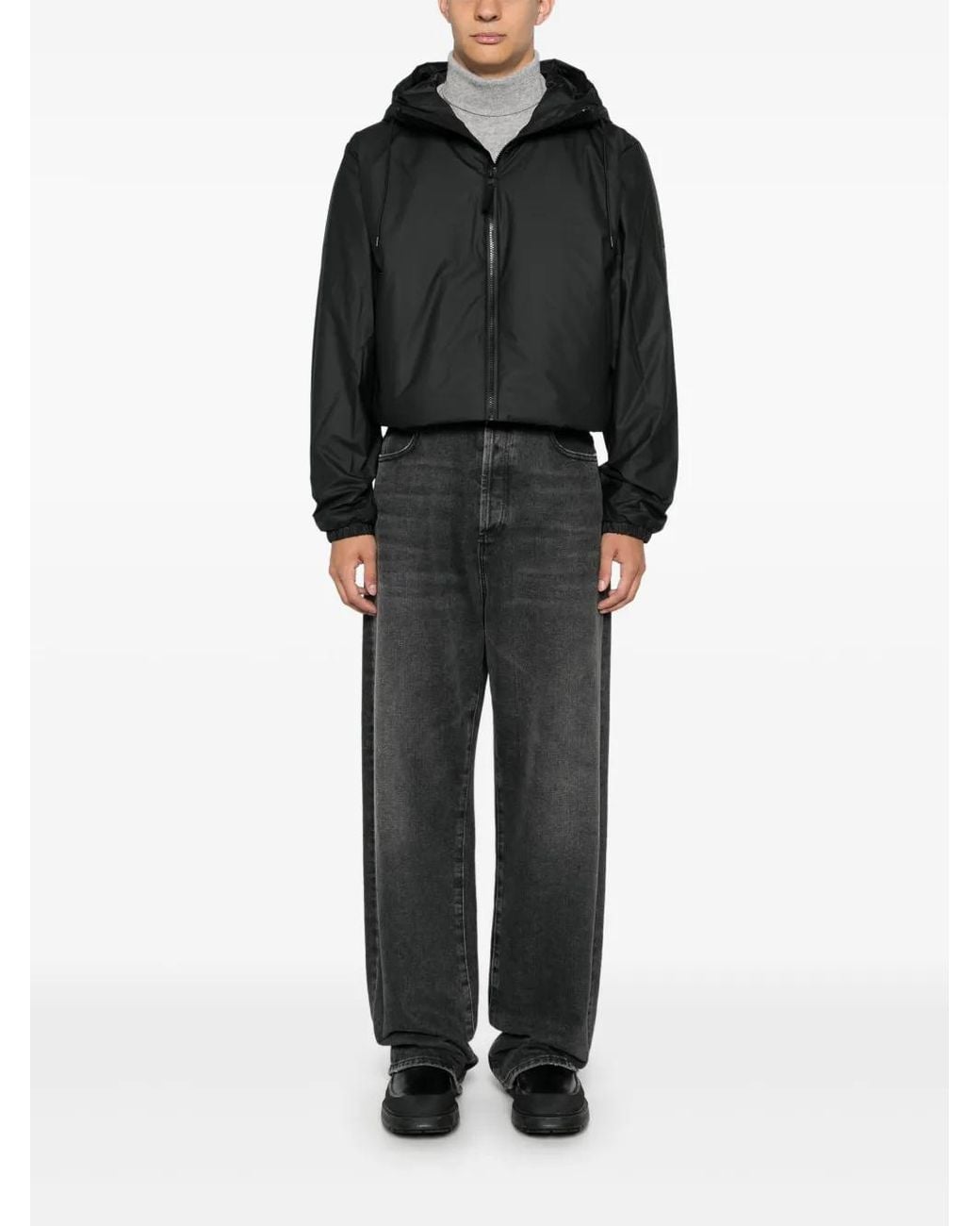 Rains Black Lohja Jacket