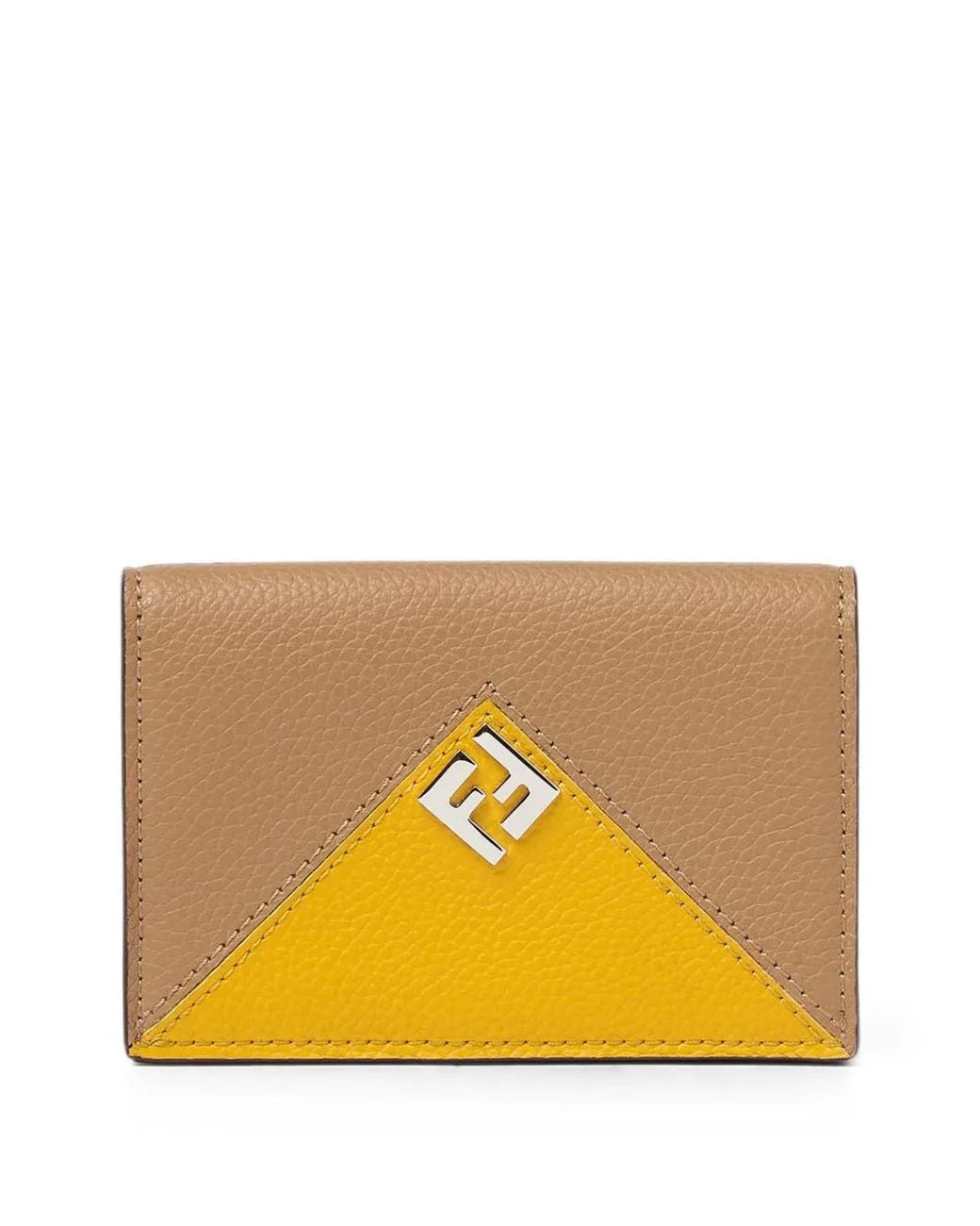 Fendi Orange Lui Card Holder for men