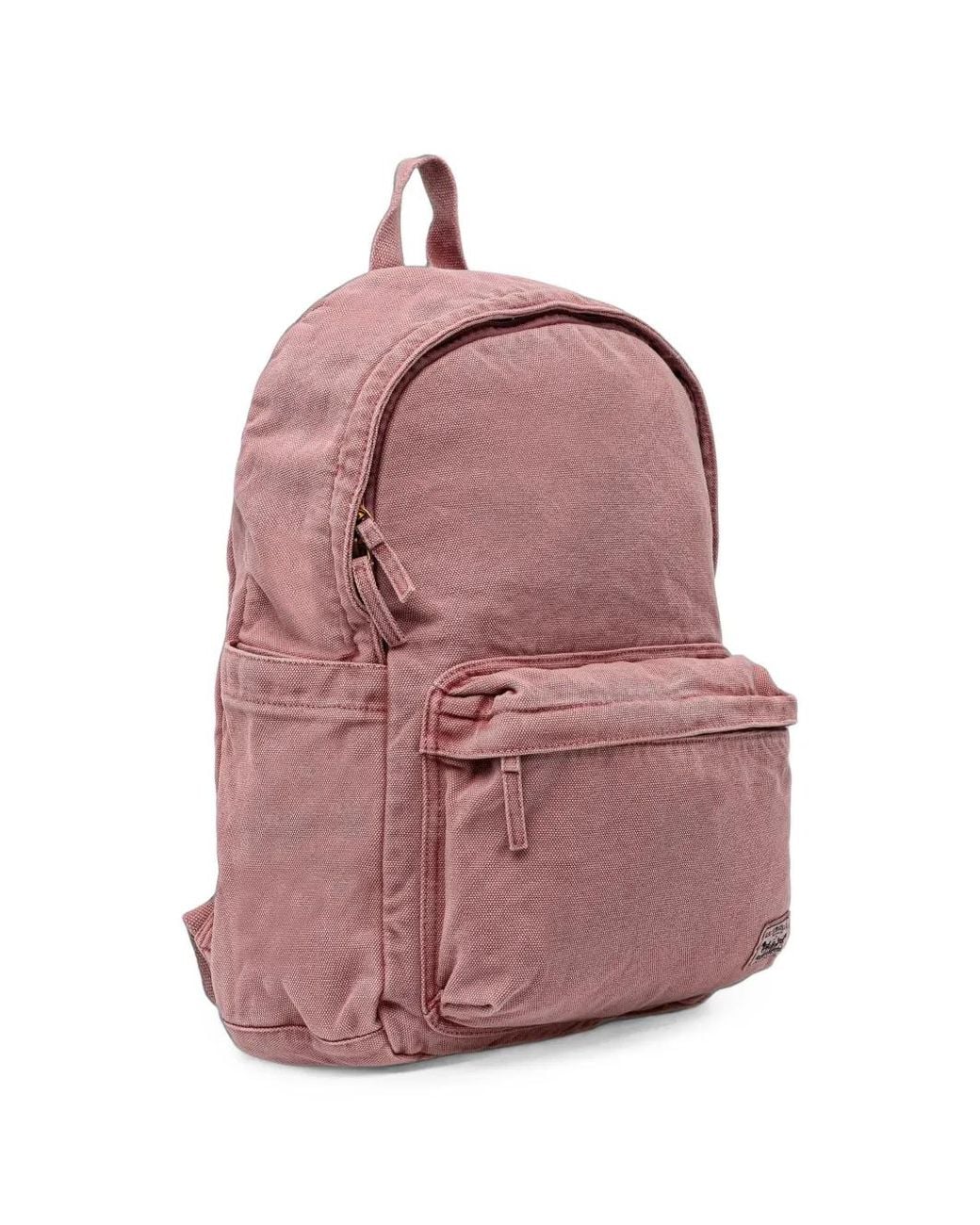 Levi's Pink Remi Logo-Patch Backpack