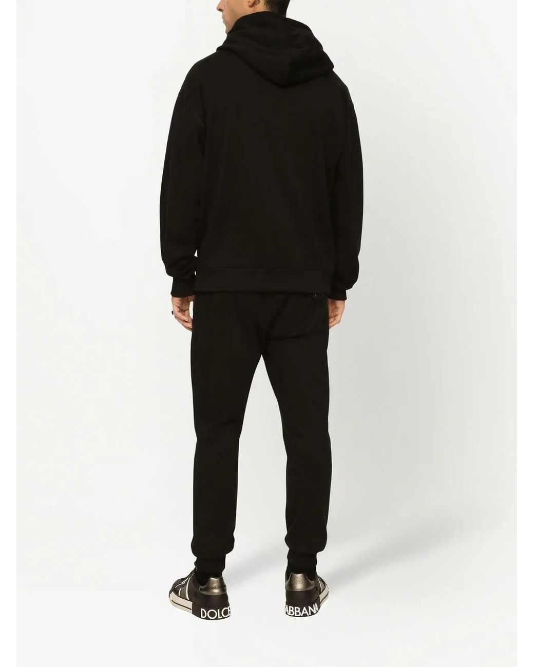 Dolce & Gabbana Black Sweaters for men
