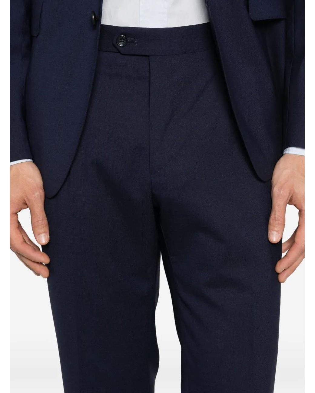 Tagliatore Blue Pin-Detail Suit for men