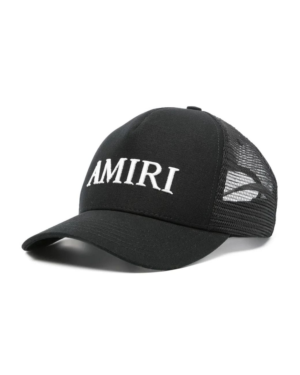 Amiri Black Logo-Embroidered Mesh Baseball Cap for men