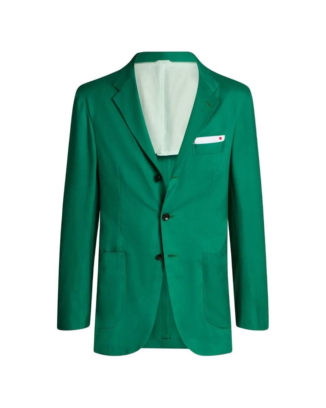 Blazer Con Botones Kiton de hombre de color Green