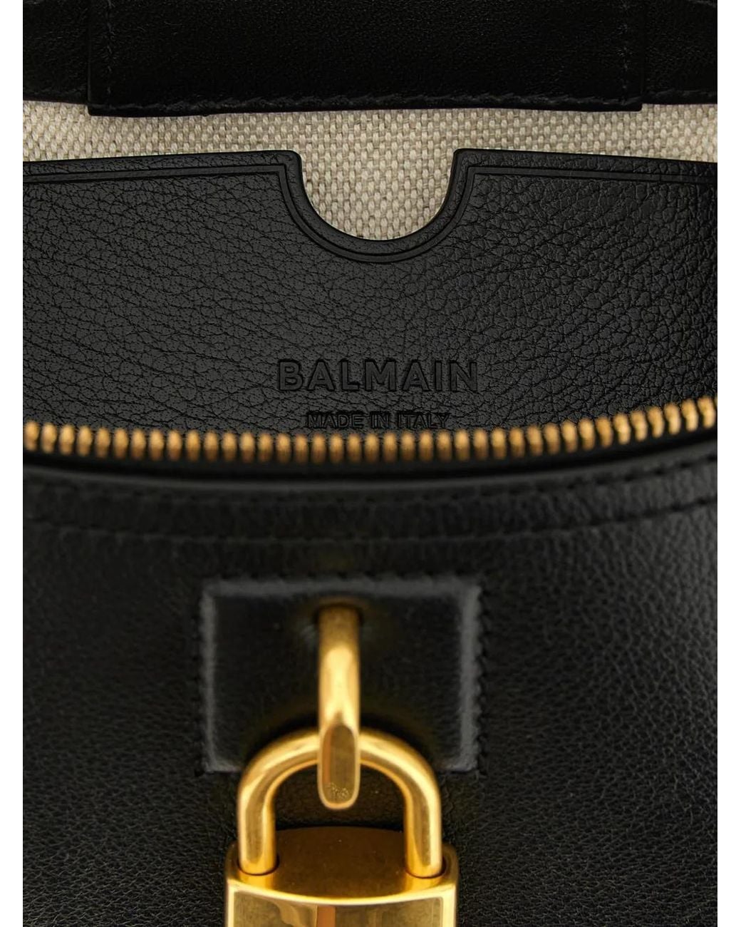 Borsa Pulse Vanity di Balmain in Black