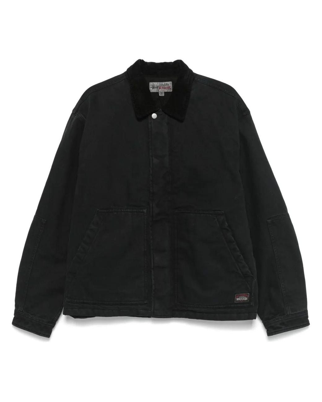 Stussy Black Workgear Jacket
