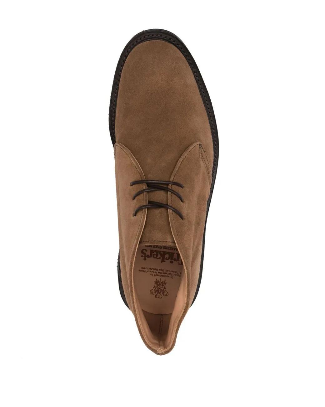 Tricker's Brown Aldo Suede Ankle Boots for men