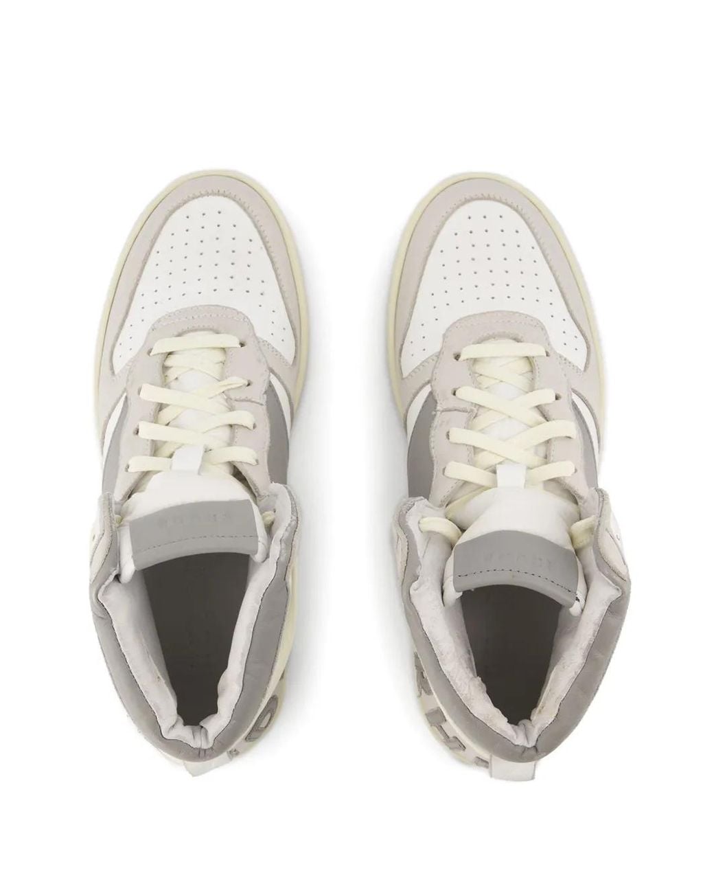 Rhude White Logo-Patch Sneakers for men