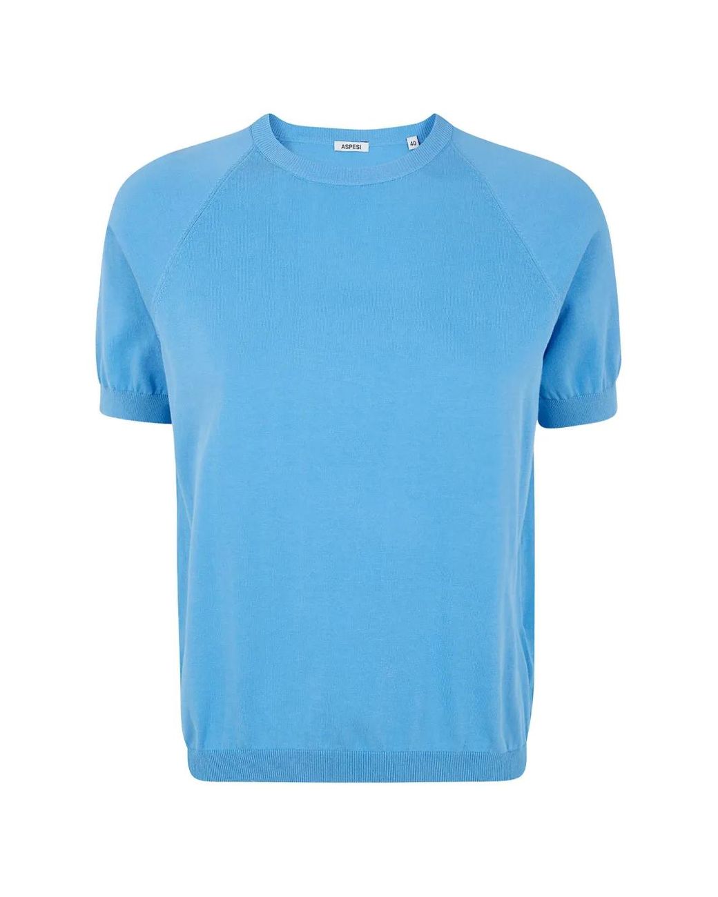 Aspesi Blue Basic T-Shirt