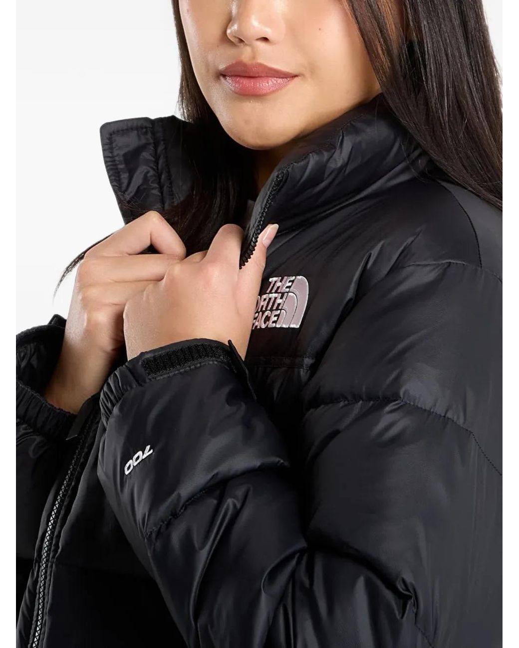 The North Face Black Refined Boxy Down Coat