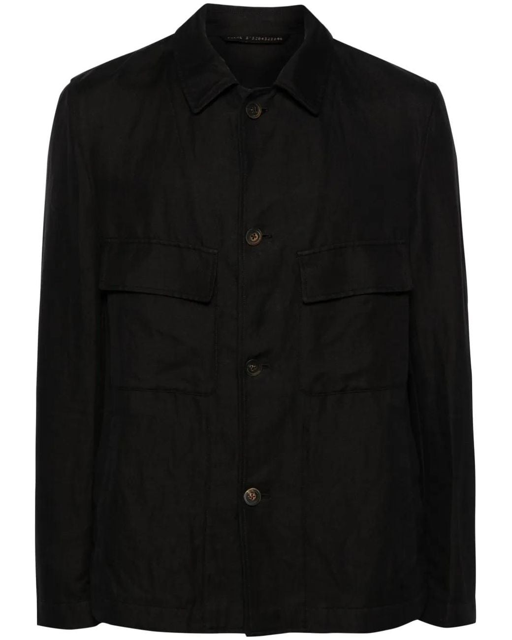 Giacca Postman di Forme D'expression in Black da Uomo