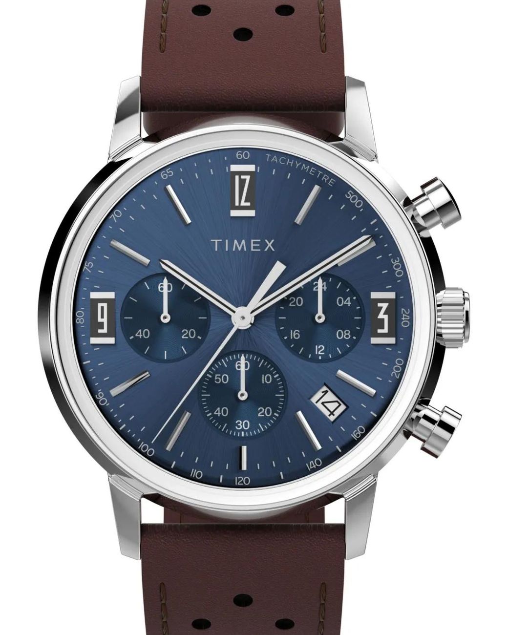 Timex Blue Marlin Chronograph Tachymeter 40Mm for men