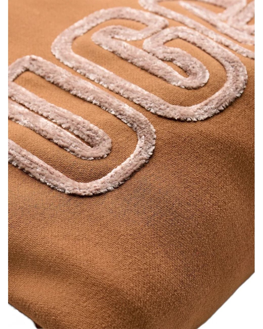Ugg Brown Logo-Appliqué Raglan-Sleeve Sweatshirt