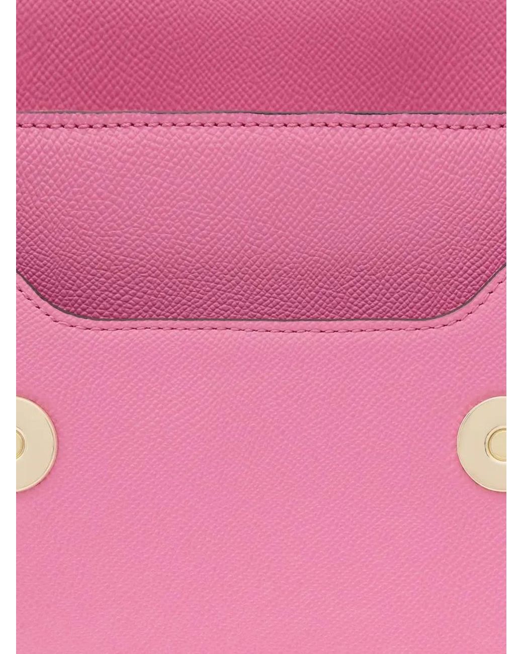 Tous ロゴエンボス ショルダーバッグ Pink
