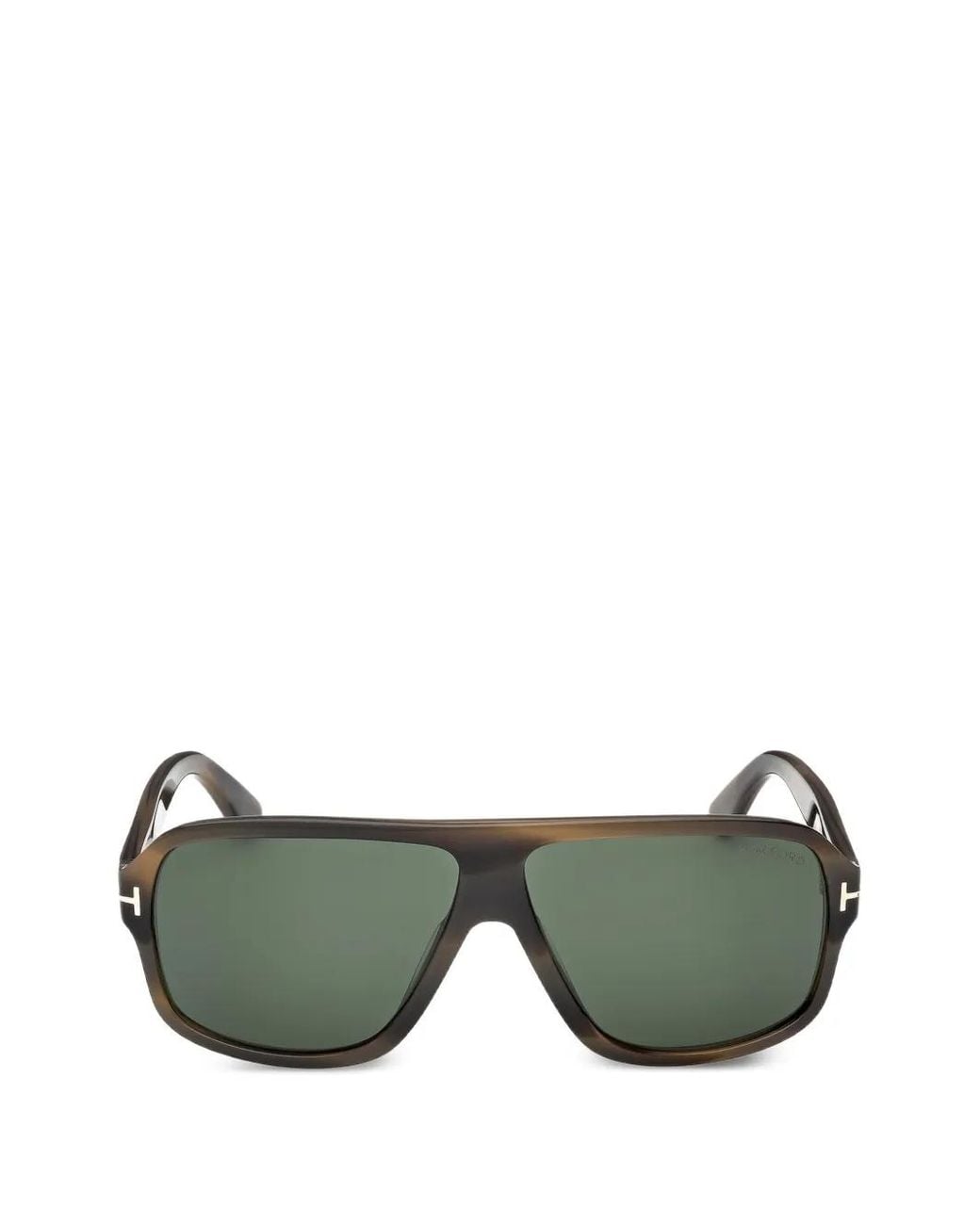 Tom Ford Green Square-Frame Sunglasses for men