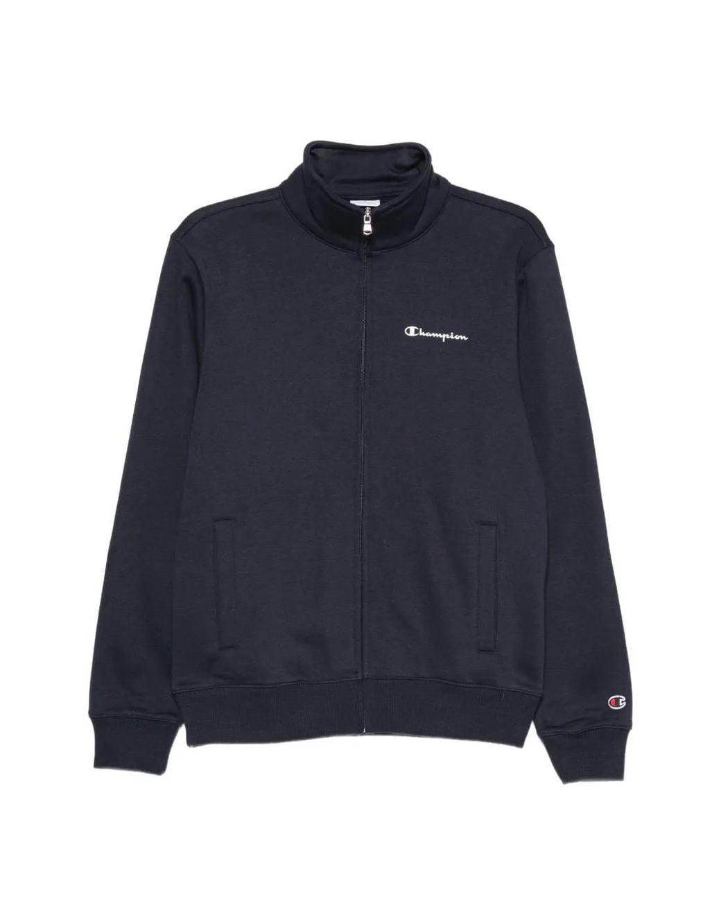 Champion Blue Logo-Embroidered Track Pants Set